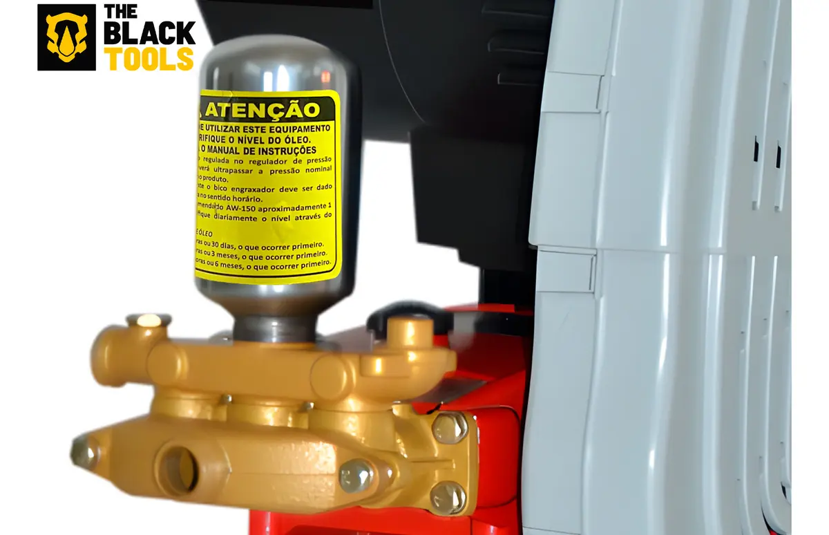 Lavadora De Alta Pressão Equipado Motor 1hp 350 Libras Monofásico Tbt-350v The Black Tools - Bivolt 110V/220V versao 2