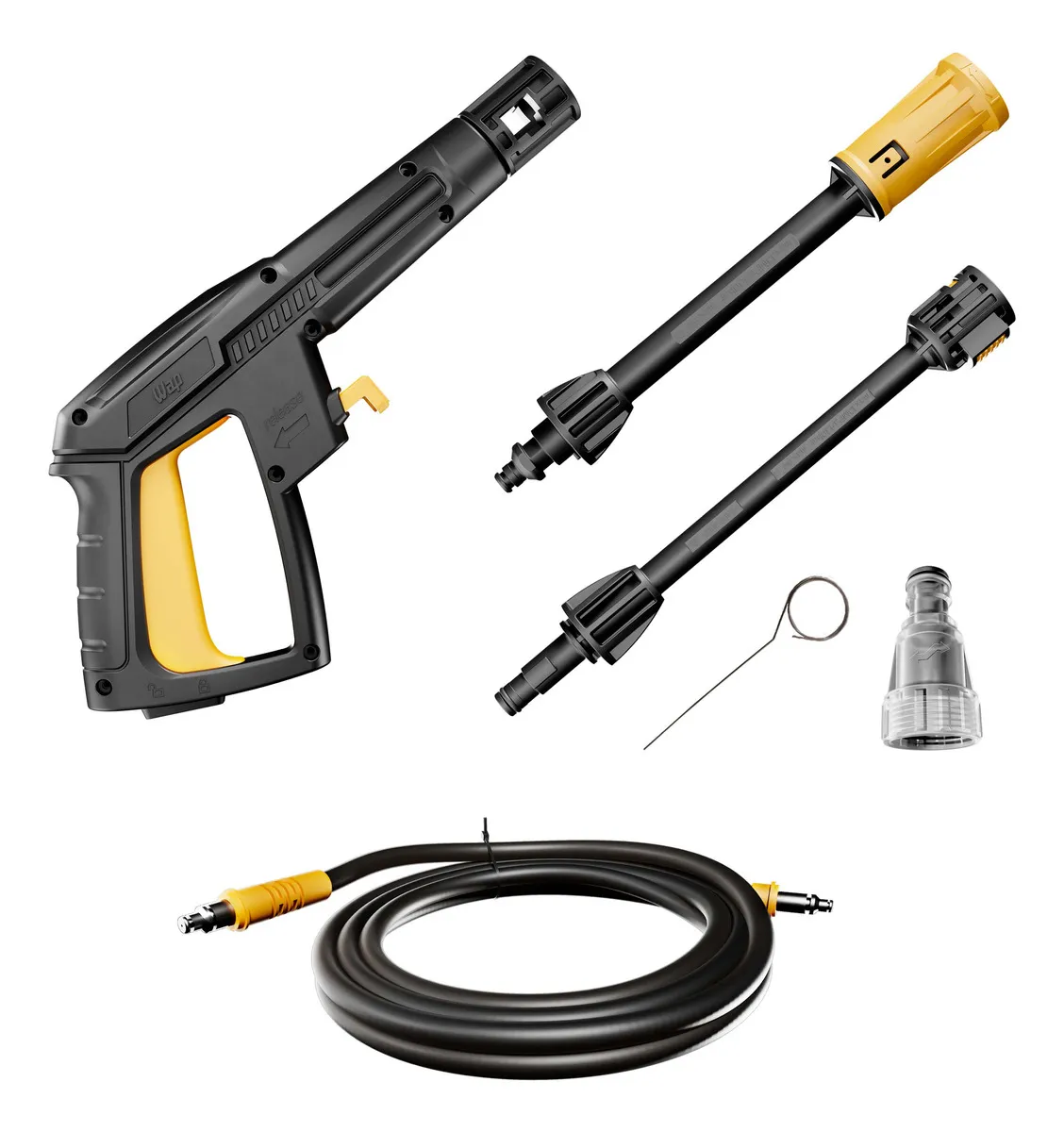 Lavadora de Alta Pressão WAP WL 1820 1400W com Stop Total, Jato Leque e Concentrado versao 2